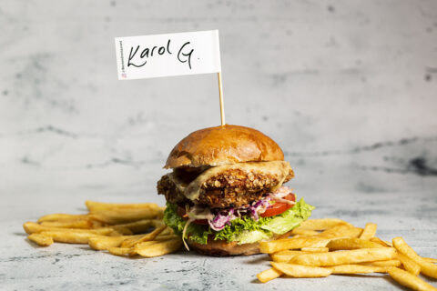 hamburguesa con papas