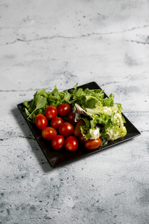 salad with tomatoes